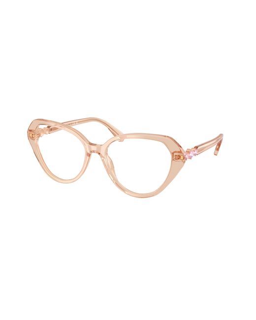 Swarovski Black Sk2054 1086 Optical Frames Acetate Cat Eye Normal