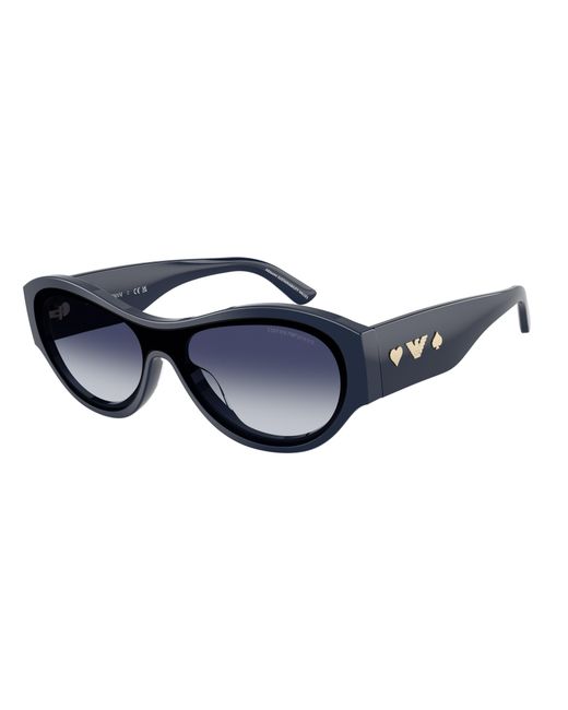 Emporio Armani Black Ea4265U 60398S Sunglasses Acetate Geometric Normal Shaded