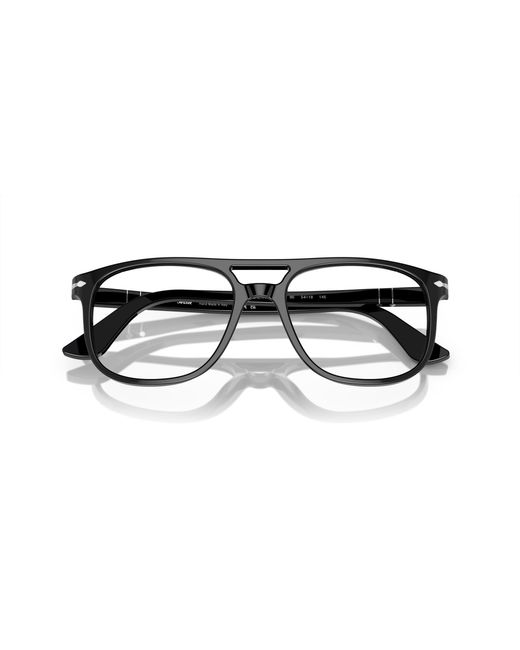 Persol Black Po3329V Greta 95 Optical Frames Acetate Transparent Pilot Normal