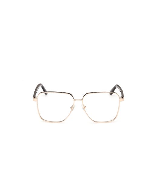 Guess Black Gu50125 005 Optical Frames Metal Squared Normal
