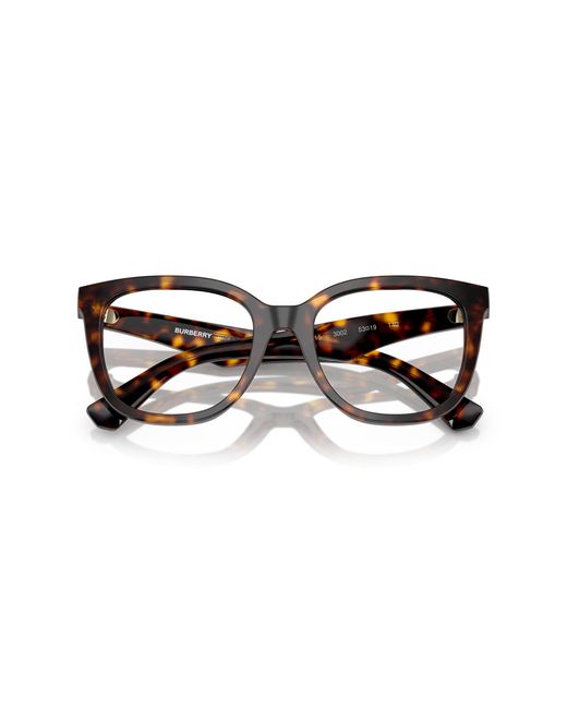 Burberry Black Be2415 3002 Optical Frames Acetate Transparent Squared Normal