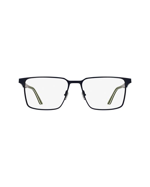 Lacoste Black L2314 424 Optical Frames Metal Squared Normal for men