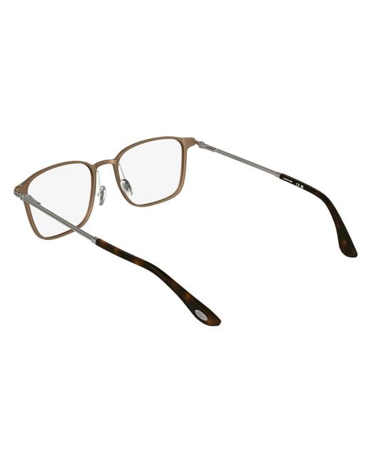 Lacoste Black L2325 275 Optical Frames Metal Squared Normal for men