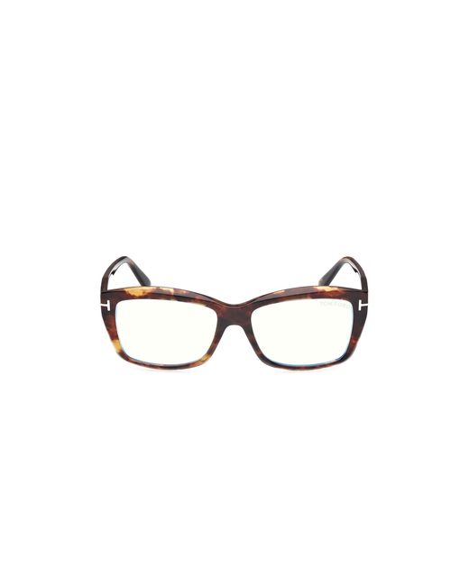 Tom Ford Black Ft6065-B 055 Optical Frames Acetate Squared Normal