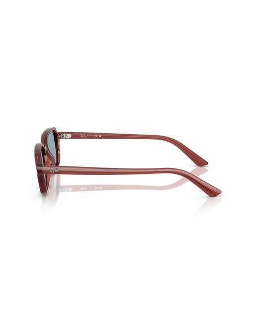 Ray-Ban Black Rb4455f Zuri Low Bridge Fit Sunglasses