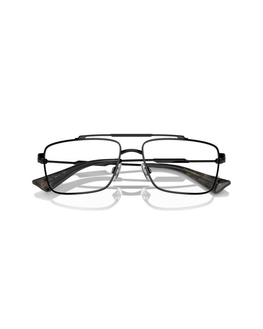 Dolce & Gabbana Black Dg1354 01 Optical Frames Metal Transparent Squared Normal for men