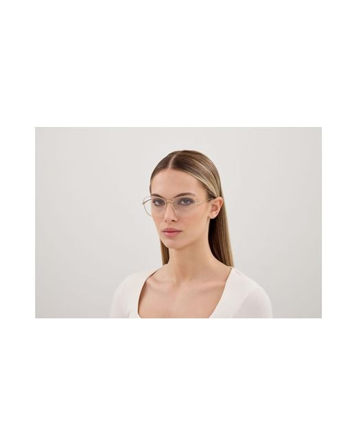 Chloé Black Ch0344O 003 Optical Frames Metal Transparent Cat Eye