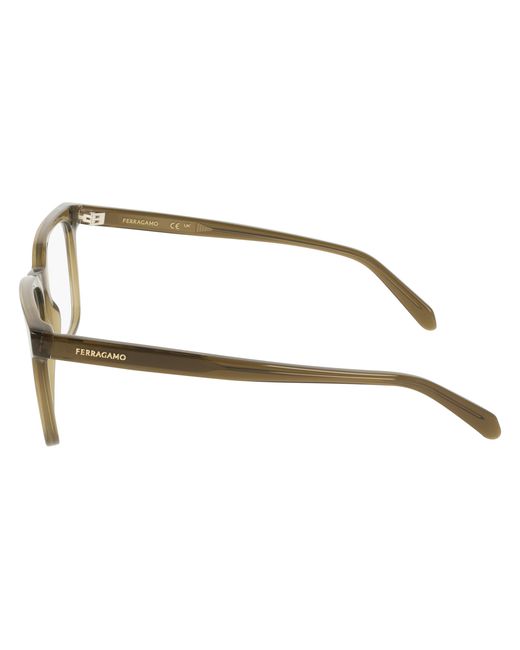 Ferragamo Black Sf3067 320 Optical Frames Acetate Squared Normal for men