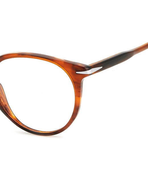 David Beckham Black Db 1139 Ex4 Optical Frames Acetate Round for men