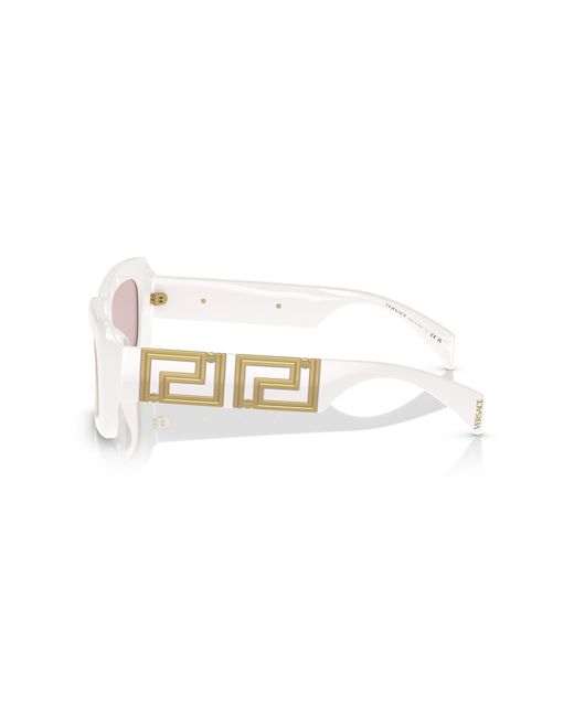 Versace Black Ve4444U 314/5 Sunglasses Acetate Squared Normal