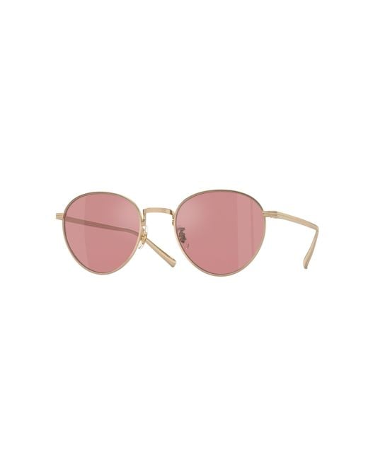Oliver Peoples Black Ov1336St Rhydian 50353E Sunglasses Titanium Pantos Photochromic