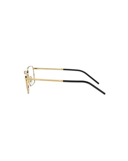 Dolce & Gabbana Black Dg1328 02 Optical Frames Metal Squared for men