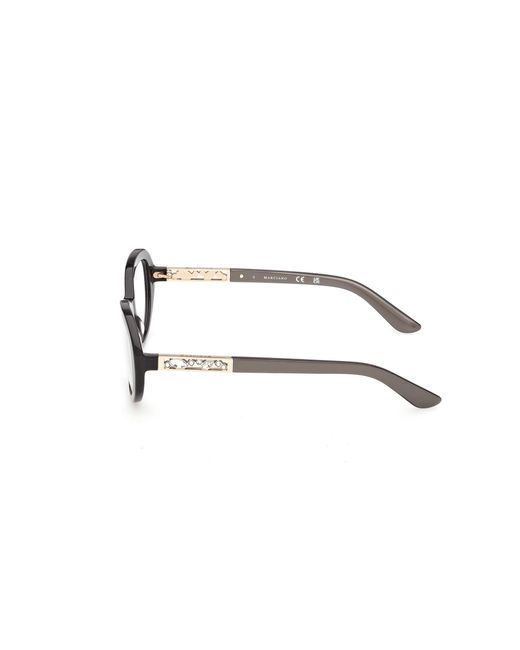 Guess Black Gm50065 87 Optical Frames Acetate Round Normal