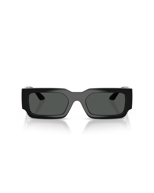 Versace Black Ve4506U Gb1/87 Sunglasses Injected Squared Normal for men