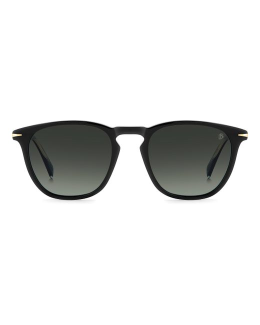 David Beckham Black Db 1160/S 807/Lb Sunglasses Acetate Squared Polarized Shaded for men