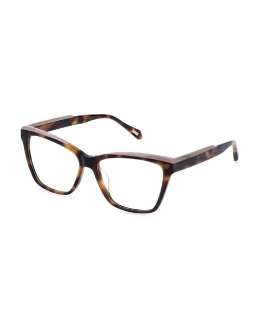 Just Cavalli Black Vjc161 09Aj Optical Frames Acetate Squared