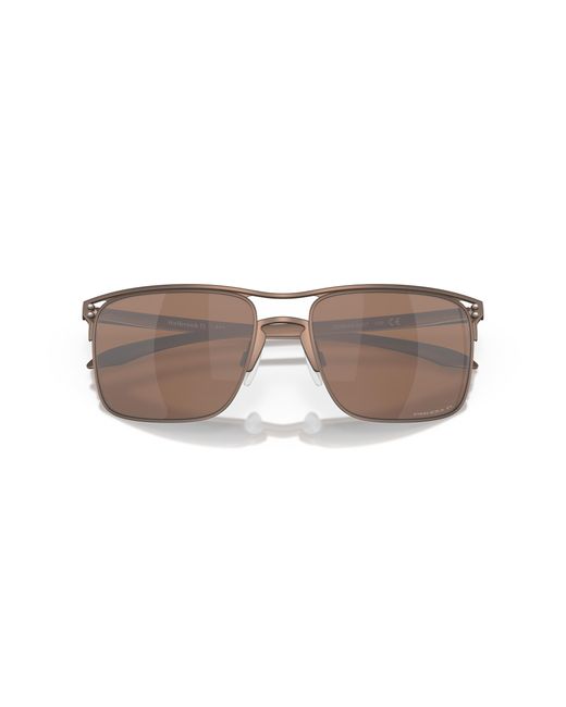 Oakley Black Oo6048 Holbrook Ti 604803 Sunglasses Titanium Squared Polarized Prizm for men