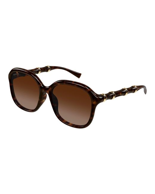 Gucci Black Gg2061Sa 002 Sunglasses Injected Squared