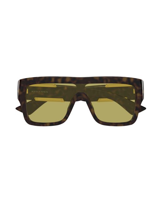 Bottega Veneta Black Bv1451S 002 Sunglasses Bio-Injected Geometric