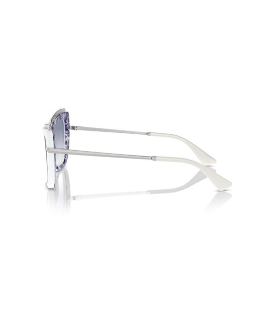 Dolce & Gabbana Black Dg4472 337119 Sunglasses Acetate Cat Eye Normal Shaded