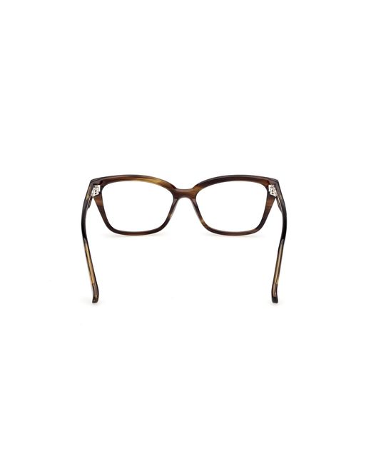 Max Mara Black Mm5232 061 Optical Frames Acetate Cat Eye Normal