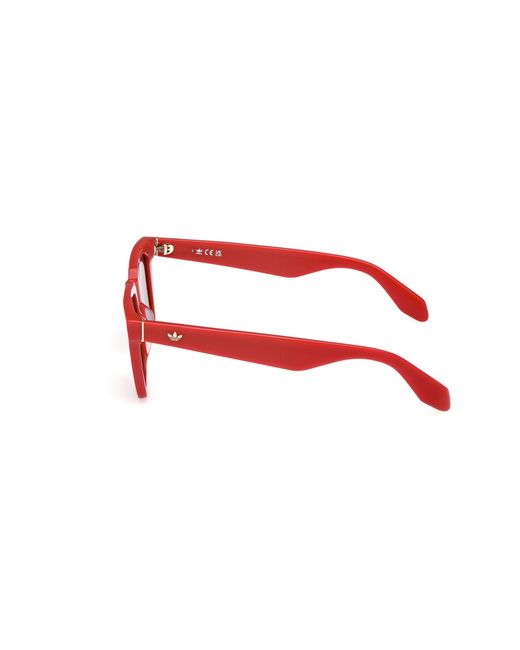 Adidas Or0110 66A Sunglasses Acetate Smoke Squared Normal for men