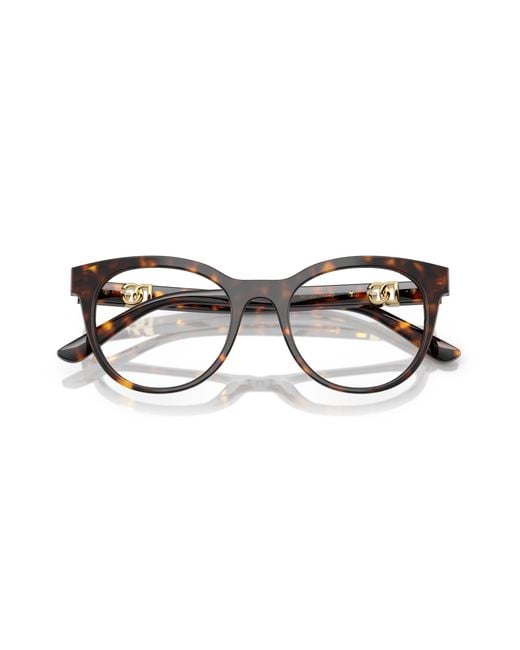 Dolce & Gabbana Black Dg3399 502 Optical Frames Acetate Transparent Pantos Normal