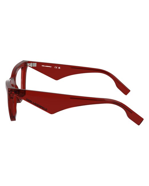 Karl Lagerfeld Black Kl6195 600 Optical Frames Bio-Inject Cat Eye Normal