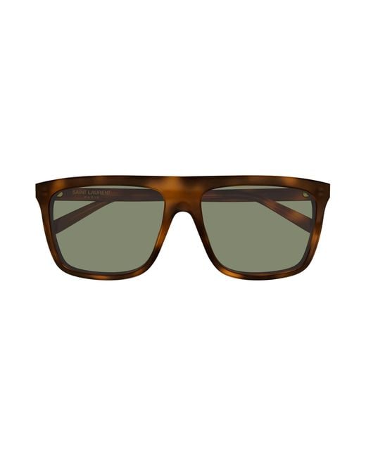 Saint Laurent Black Sl 904 004 Sunglasses Acetate Squared for men