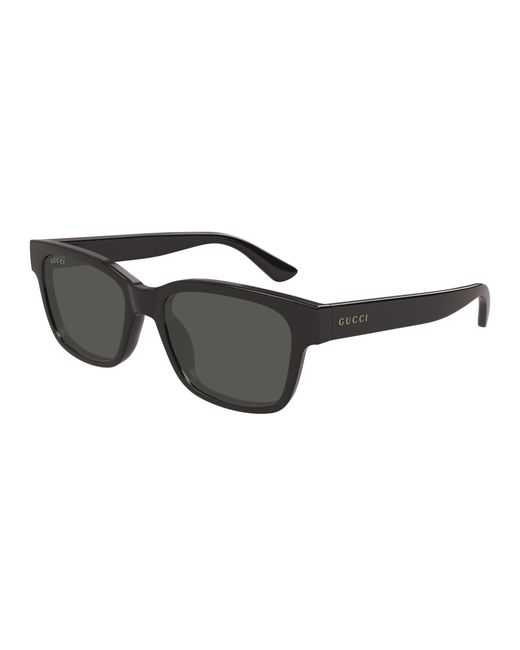 Gucci Black Gg1716S 003 Sunglasses Injected Squared for men