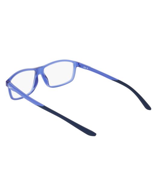 Nike Black 7291 431 Optical Frames Bio-Inject Squared Normal for men