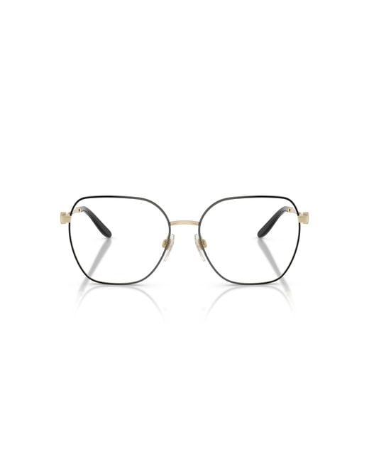 Ralph Lauren Black Rl5138 9398 Optical Frames Metal Transparent Squared Normal
