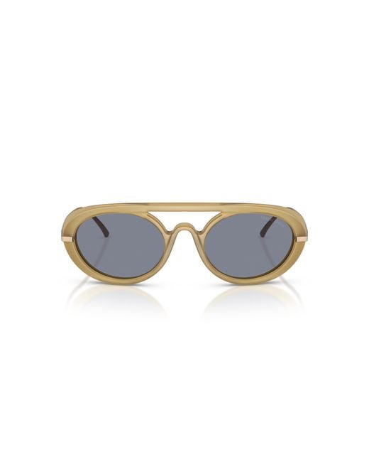Giorgio Armani Black Ar8256 641119 Sunglasses Acetate Round Normal for men