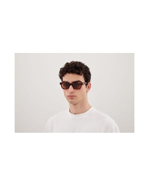 Bottega Veneta Black Bv1411S 002 Sunglasses Acetate Squared for men