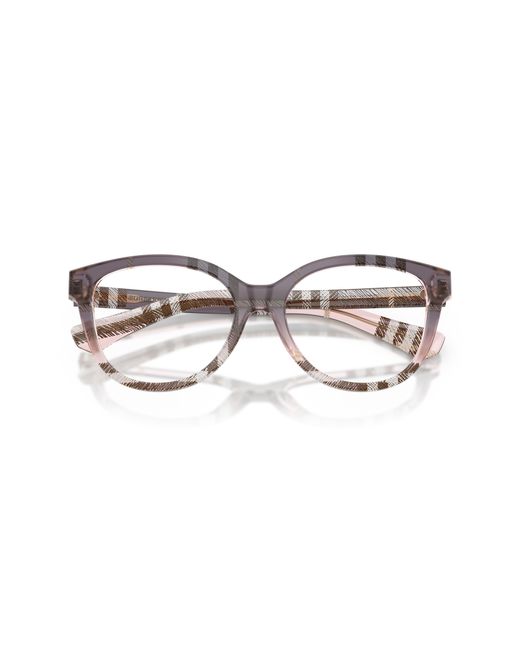 Burberry Black Be2456 4220 Optical Frames Acetate Transparent Cat Eye Normal