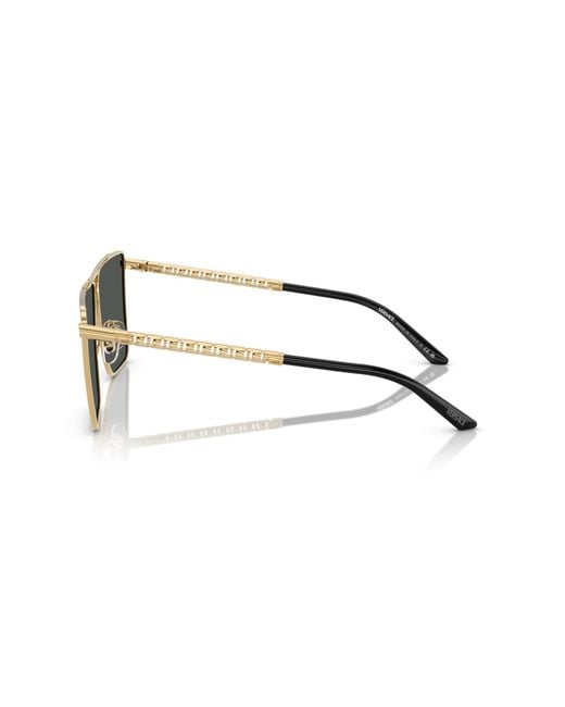 Versace Black Ve2266 100287 Sunglasses Metal Pillow Normal for men