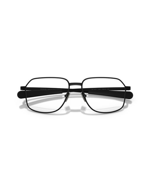 Moncler Black Me1010 1001 Optical Frames Metal Transparent Squared Normal
