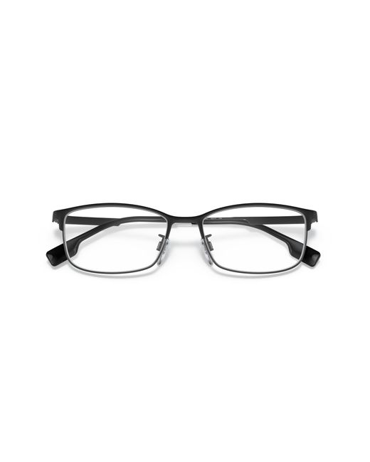 Burberry Black Be1357Td 1007 Optical Frames Titanium Transparent Squared Normal for men