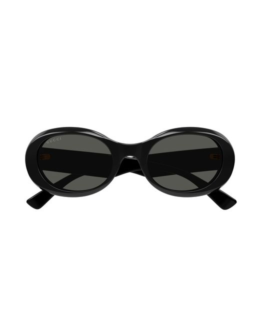 Gucci Black Gg1587S 001 Sunglasses Acetate Round