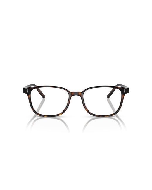 Oliver Peoples Black Ov5279U Maslon 1009 Optical Frames Acetate Transparent Squared Normal for men