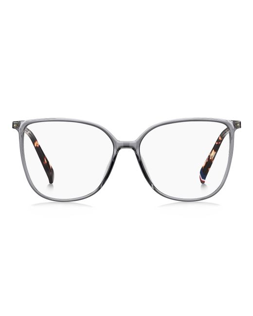 Tommy Hilfiger Black Th 2099 Kb7 Optical Frames Injected Squared