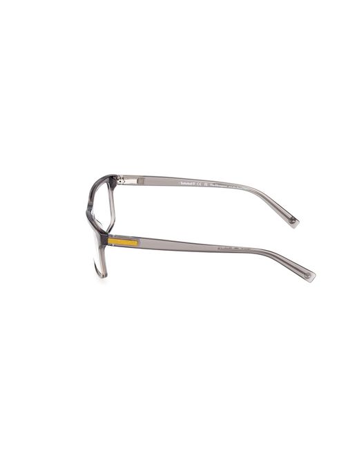 Timberland Black Tb50076 020 Optical Frames Injected Squared Normal for men