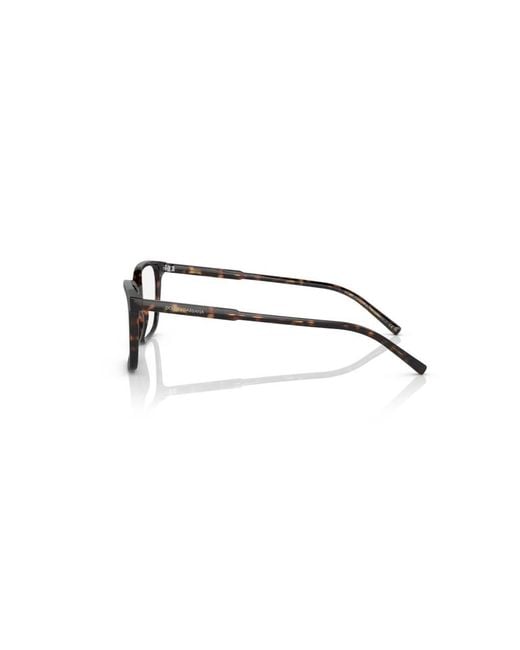 Dolce & Gabbana Black Dg3365 502 Optical Frames Acetate Squared for men