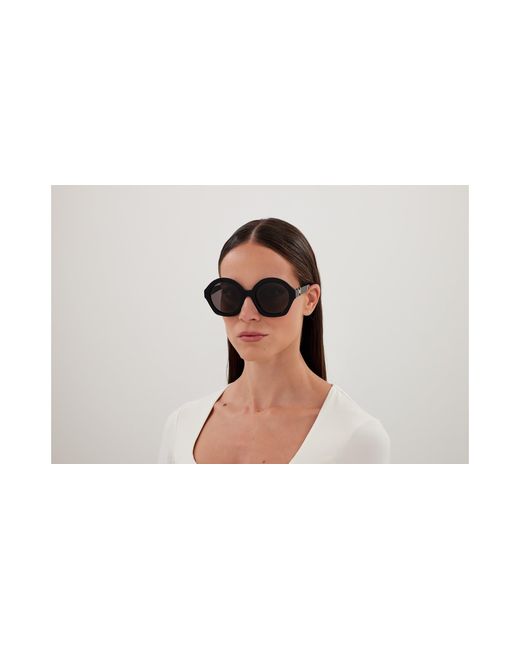 Chloé Black Ch0302S 001 Sunglasses Acetate Round