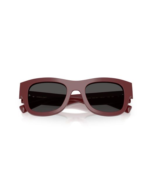 Dolce & Gabbana Black Dg4509 309187 Sunglasses Acetate Squared Normal for men