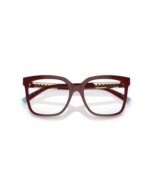 Tiffany & Co Black Tf2227 8353 Optical Frames Acetate Transparent Squared Normal