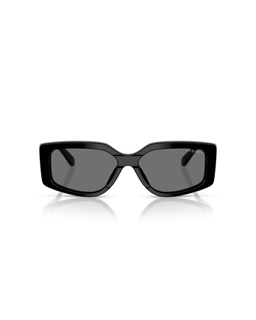 Vogue Eyewear Black Vo5642Su W44/81 Sunglasses Acetate Squared Polarized