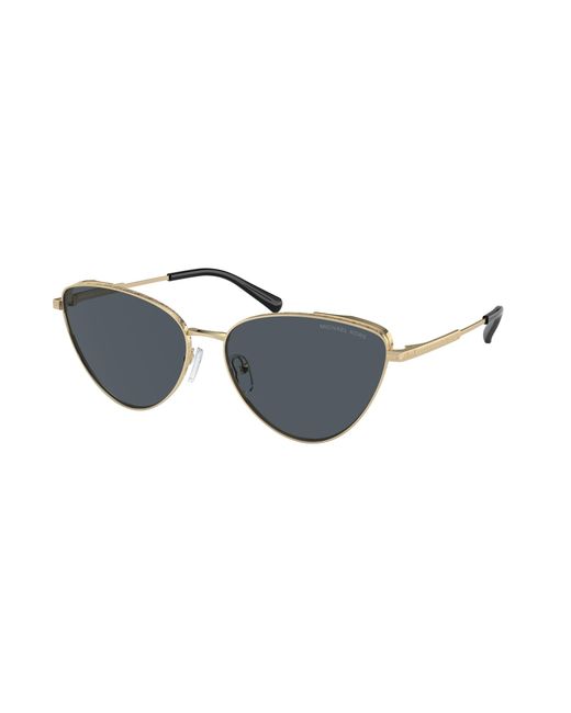 Michael Kors Black Mk1140 Cortez 10146G Sunglasses Metal Cat Eye Normal