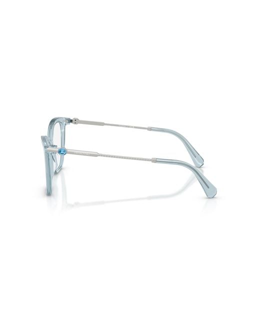 Swarovski Black Sk2051 1065 Optical Frames Acetate Cat Eye Normal