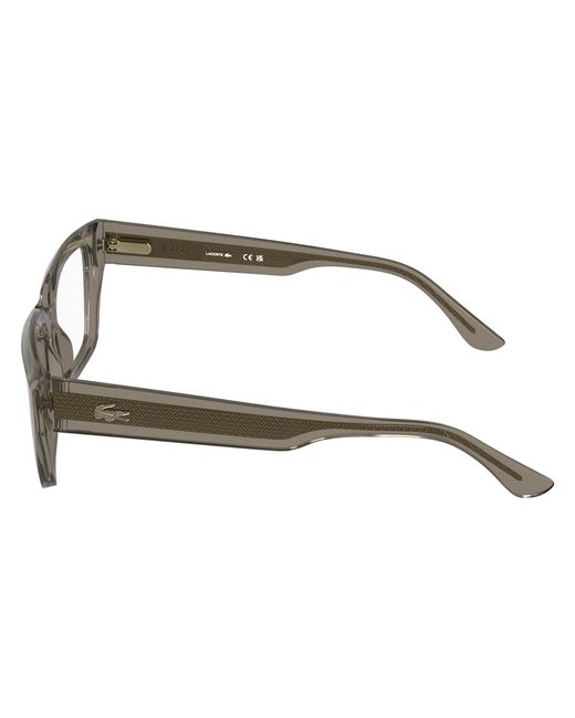 Lacoste Black L4014 202 Optical Frames Bio-Injected Squared Normal